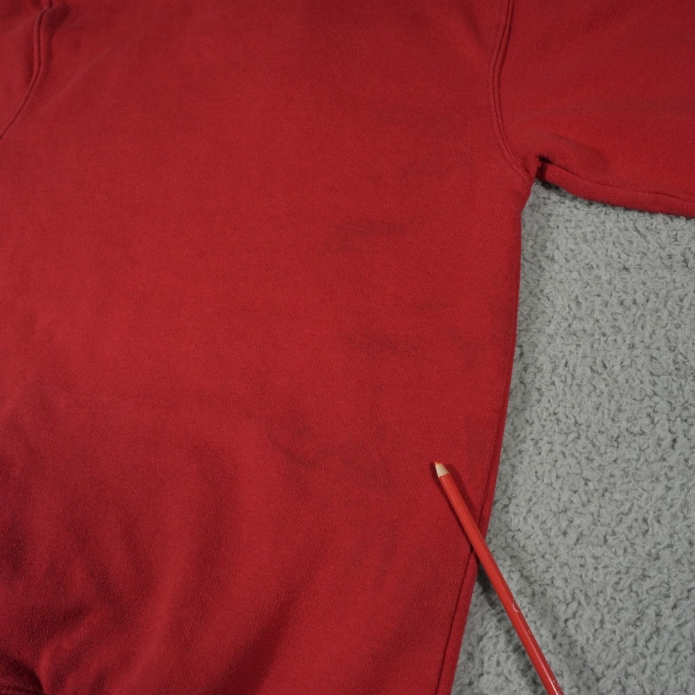 Nebraska Huskers Hoodie Mens Small Russell University of Nebraska Red Pullover‎ - Picture 8 of 9
